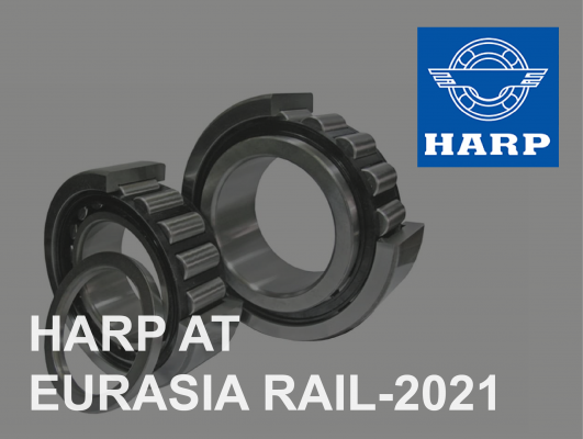 HARP bearings at Eurasia Rail-2021